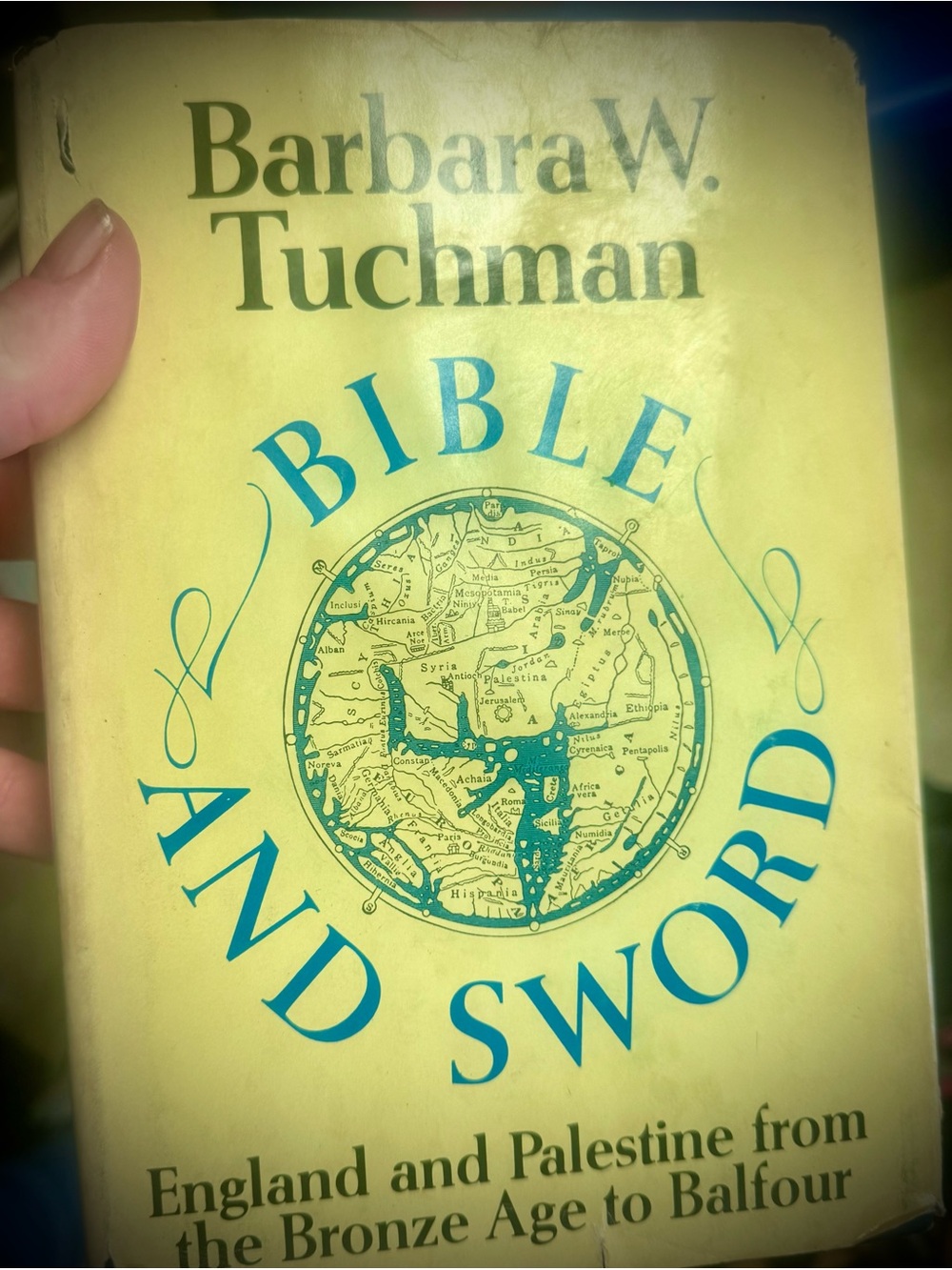 Bible and Sword Hardcover - Yellow Cover